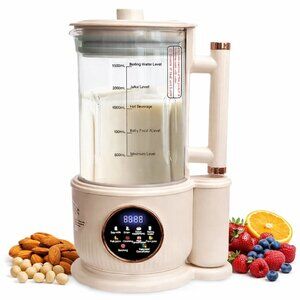 Automatic Nut Milk Maker 50oz 10-in-1 Soy Almond Oat Milk Machine